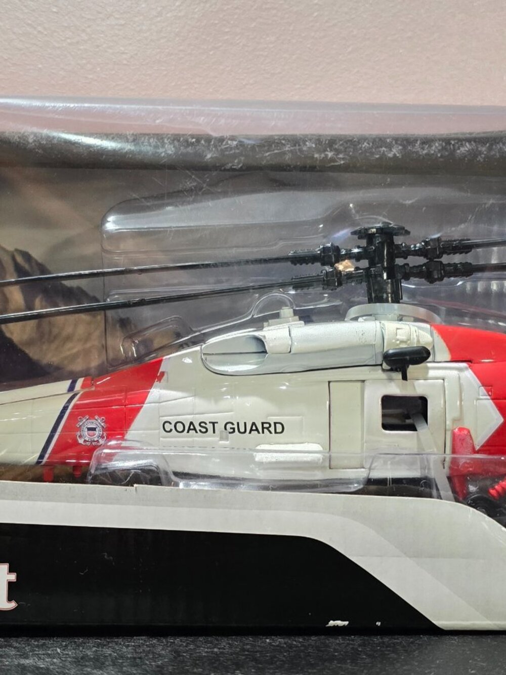 Sikorsky HH-60J Jayhawk Helicopter Red White US Coast Guard Sky Pilot NEW